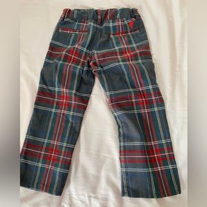 TBBC EUC 3T Boys Tartan Prep Pants